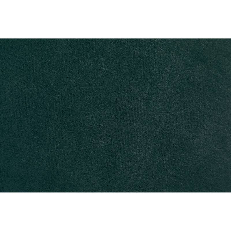 S-shape Velvet Fabric Ottoman Makeup Stool Footstool