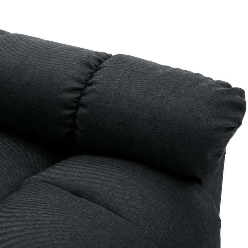vidaXL Recliner Dark Gray Fabric - 29.1" x 38.9" x 40.1"