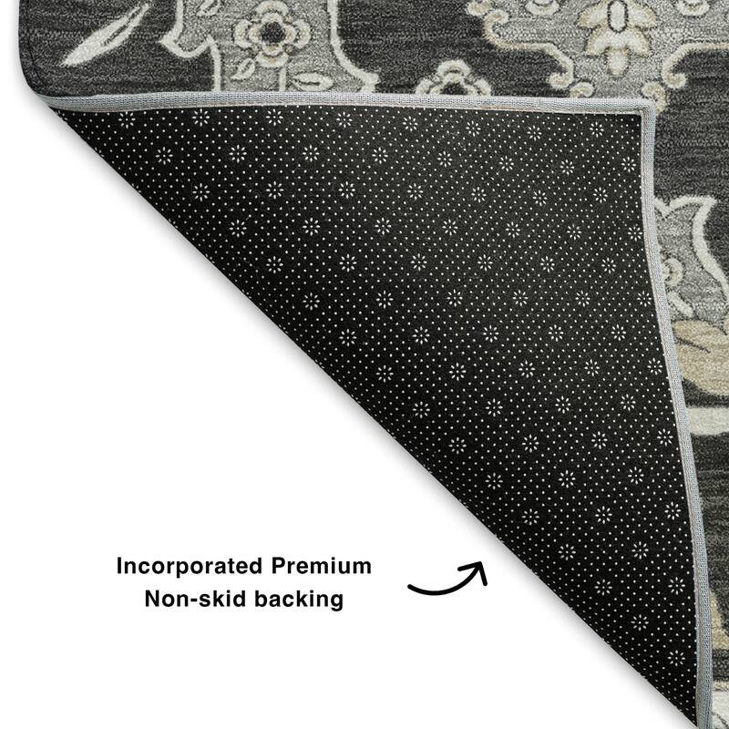 Premium Washable Super Soft Classic Traditional Mayfield Rug