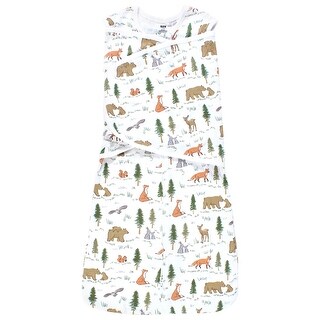 Hudson Baby Convertible Swaddle Sleep Sack, Sweet Woodland