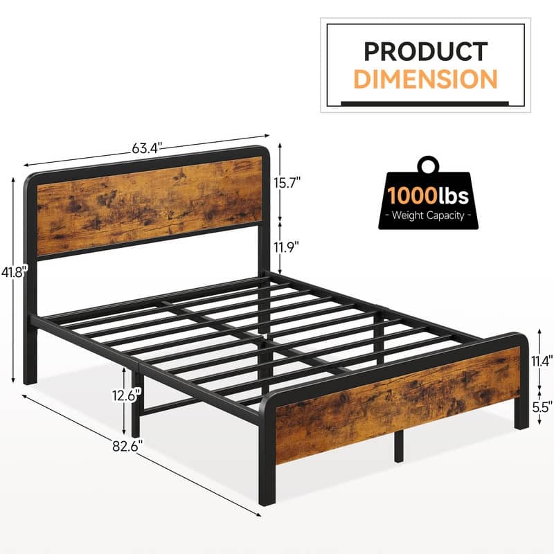 Round corner wooden bed