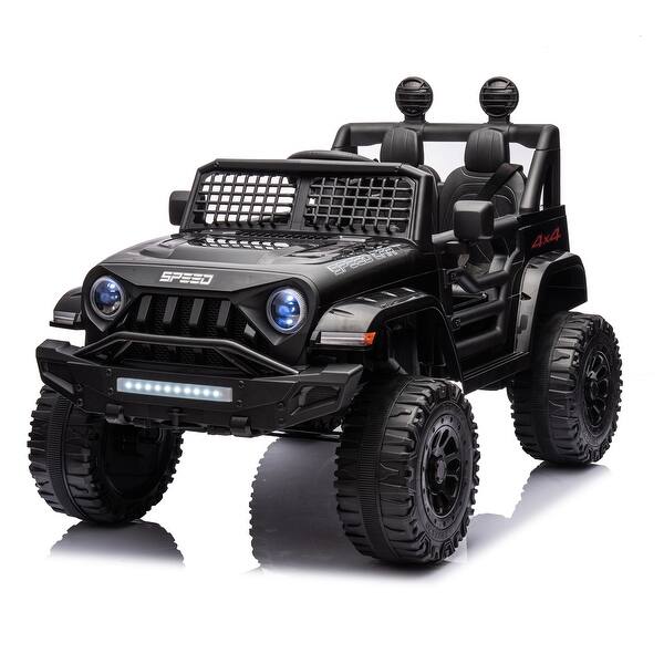 slide 2 of 60, Ride-On Truck for Kids with Parent Remote, Three-Speed Control, and Bluetooth