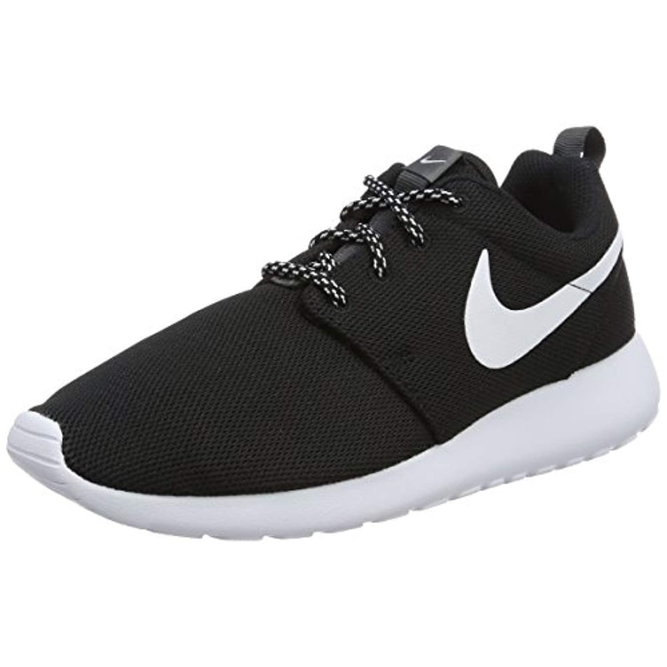 roshes shoes black and white