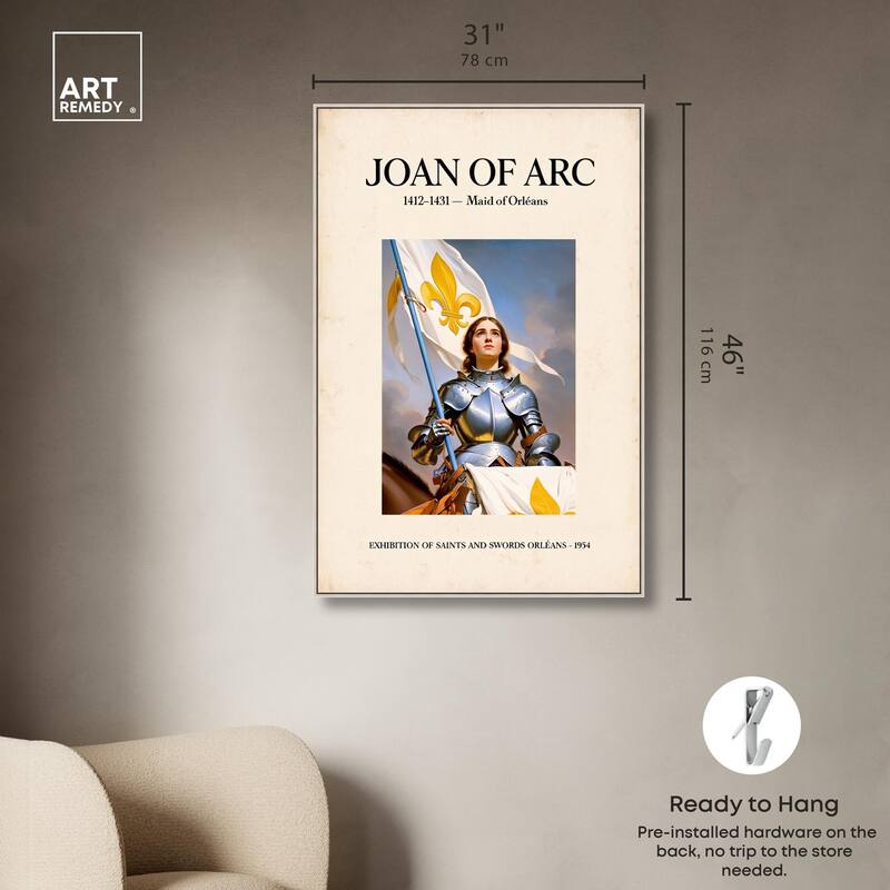 Maid of Orleans Canvas by Art Remedy