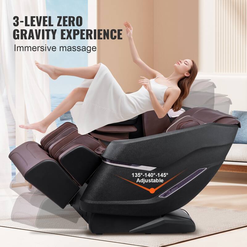 Massage Chair - Full Body Zero Gravity Recliner with Multi Auto Modes
