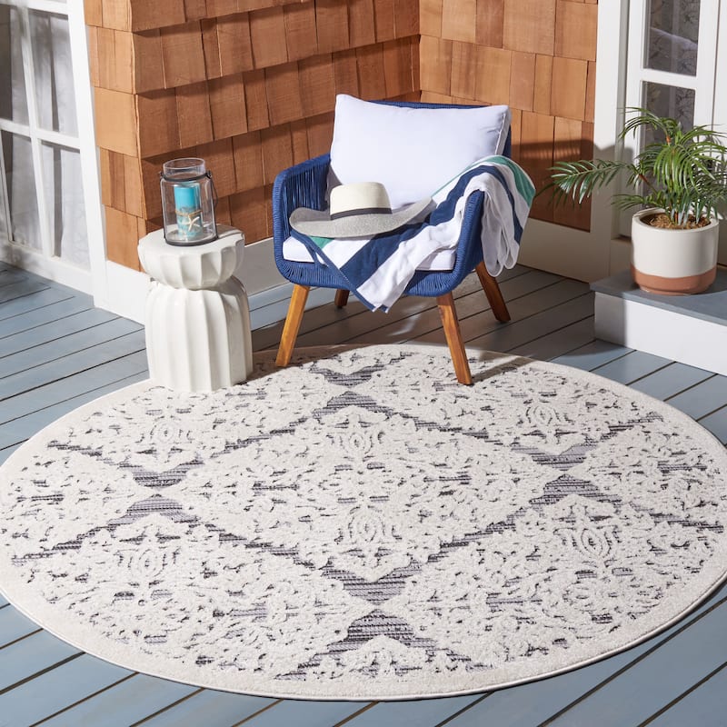 SAFAVIEH Cabana Yashoda Indoor/ Outdoor Waterproof Patio Rug