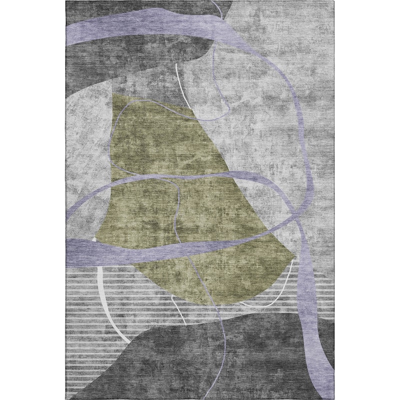 Premium Washable Super Soft Modern Carson Mayfield Rug