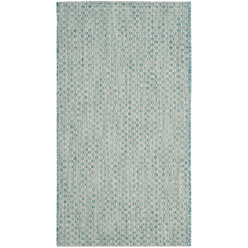 SAFAVIEH Courtyard Ragini Indoor/Outdoor Waterproof Patio Backyard Rug