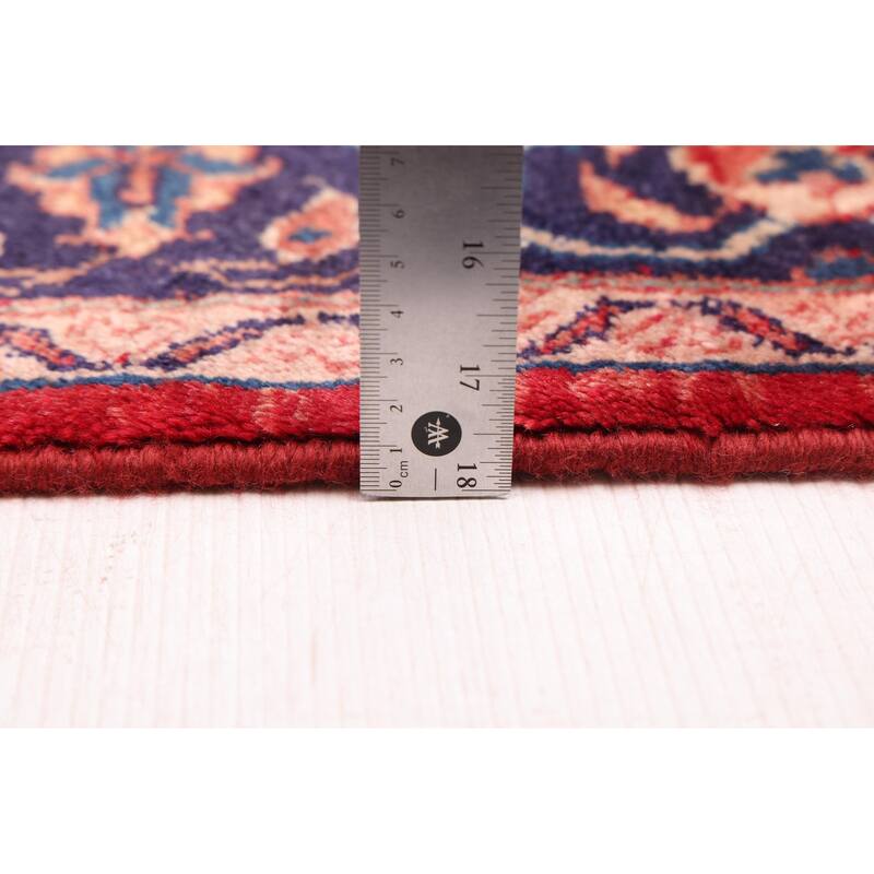 ECARPETGALLERY Hand-knotted Andelz Red Wool Rug - 4'1 x 6'8