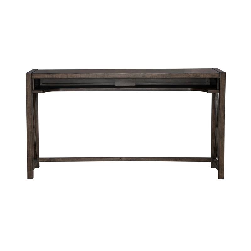 Lennox Weathered Chestnut Console Bar Table