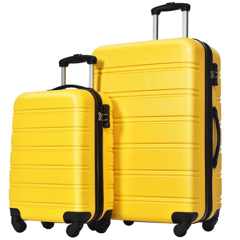 Luggage Sets of 2 Piece Carry on Suitcase Airline Approved,Hard Case