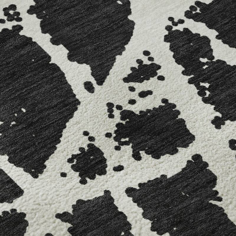 Premium Washable Super Soft Modern Crackle Mayfield Rug
