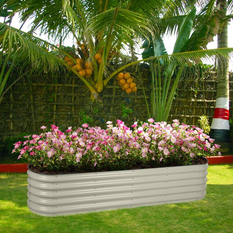 Aoodor 9-in-1 Modular Aluzinc Metal Raised Garden Bed