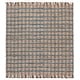 preview thumbnail 7 of 44, SAFAVIEH Handmade Cape Cod Heivi Jute Rug 6' Square - Turquoise/Natural
