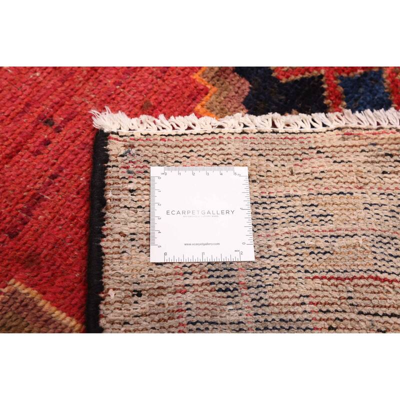 ECARPETGALLERY Hand-knotted Konya Anatolian Red Wool Rug - 4'1 x 7'7