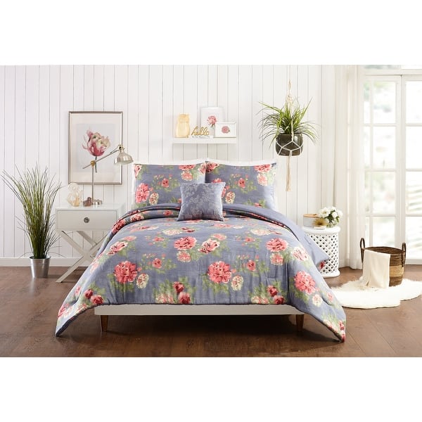Alessia 4Piece Comforter Set Bed Bath & Beyond 31632233