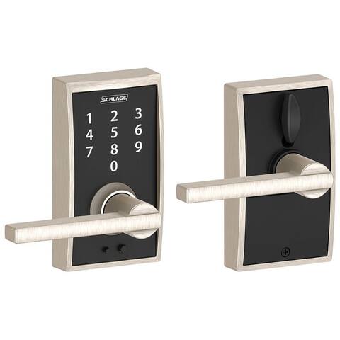 Schlage Century Touch Entry Leverset with Latitude Lever