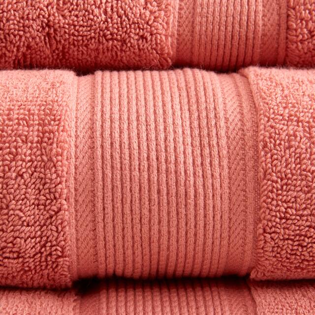 Madison Park Signature Cotton 8-piece Antimicrobial Towel Set