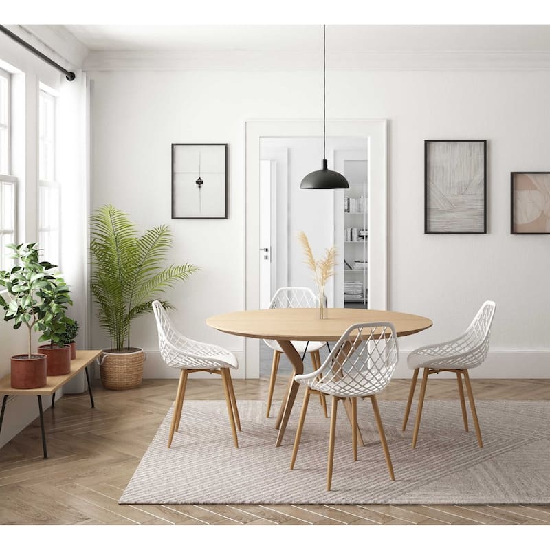 Jamesdar Kurv Mid-Century Dining Chair (Set of 2)