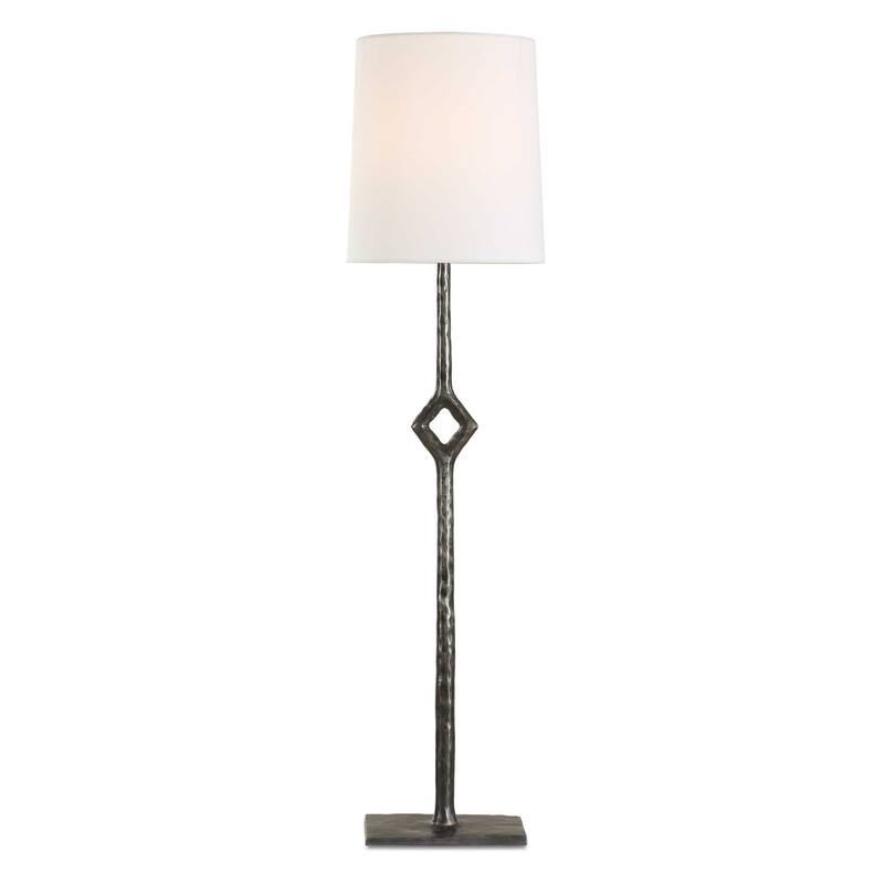 Uttermost Puncture Cordless Iron Buffet Lamp - 9.00" W x 36.25" H x 9.00" D