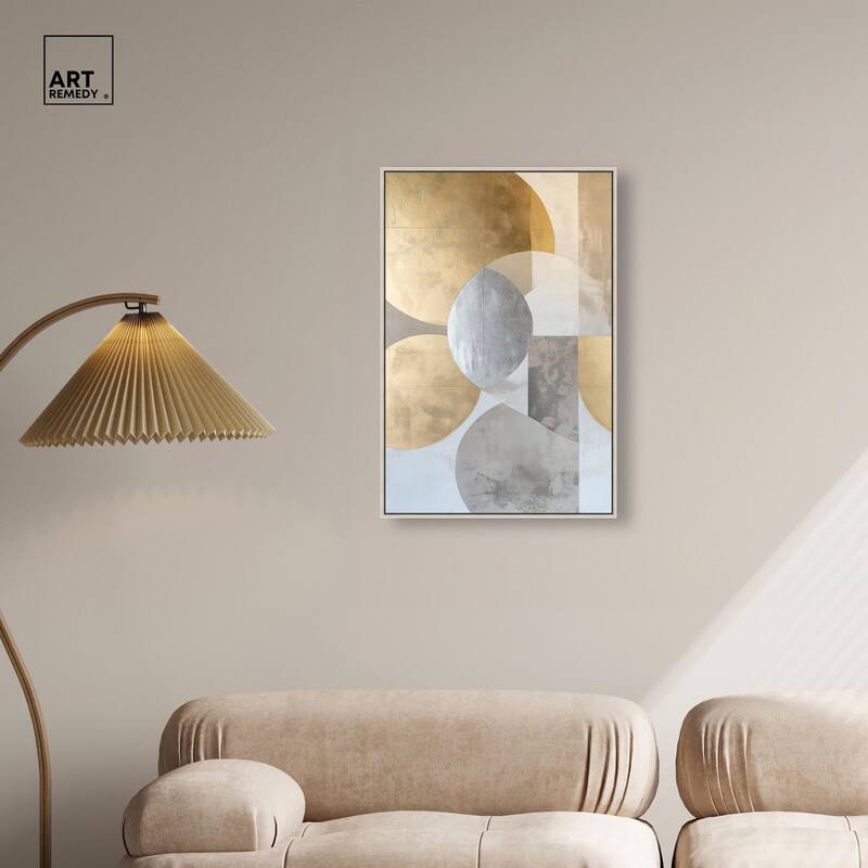 Golden Sequence I Canvas by Art Remedy