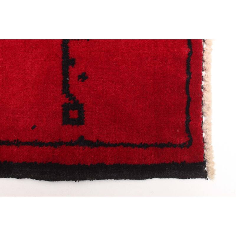 ECARPETGALLERY Hand-knotted Teimani Brown Wool Rug - 2'8 x 4'5