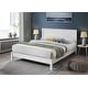 preview thumbnail 7 of 14, Bayten Queen Solid Wood Low Platform Bed