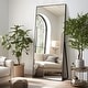 preview thumbnail 53 of 99, Modern Framed Full Length Mirror 71x31 - Black