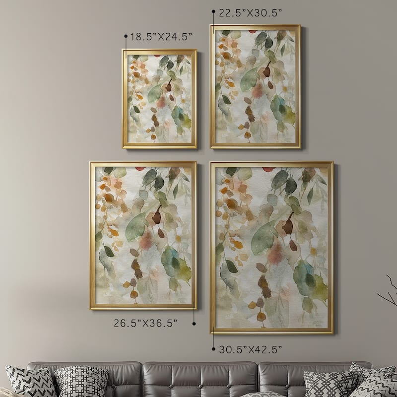 Cascading Nature I Premium Framed Print - Ready to Hang