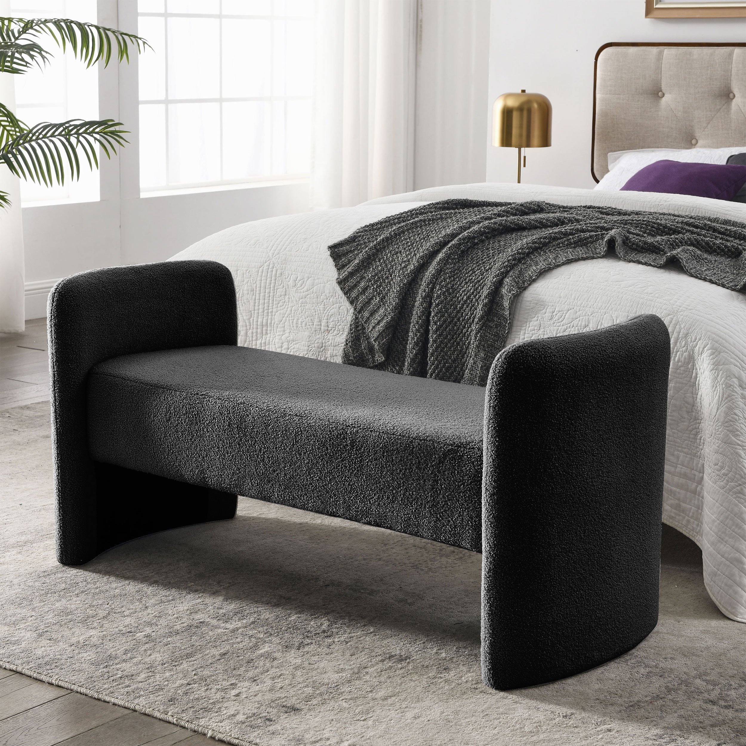 Sitting bench for hot sale bedroom