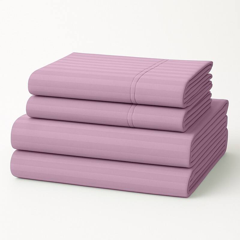 Premium Breathable Cotton Deep Pocket Sheet Set Hotel-Quality Comfort