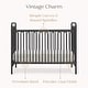 preview thumbnail 2 of 8, Delta Children Darcy 4-in-1 Convertible Metal Crib