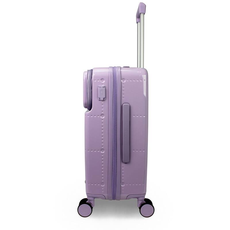 Smart Lightweight Carry-On Luggage with USB-A & USB-C Ports