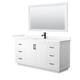 Option White, Black Trim, Giotto Quartz Top