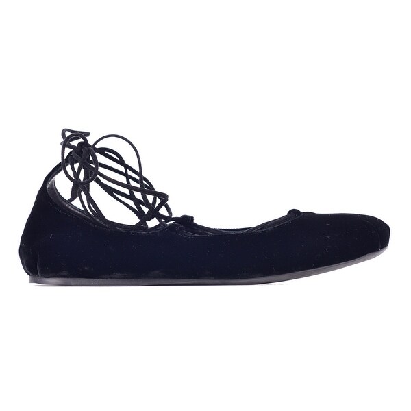 women's lace up ballet flats