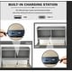 preview thumbnail 3 of 23, Twin Size Bed with built-in USB ,Type-C Ports, LED light, Bookcase Headboard, Trundle and 3 Storage Drawers