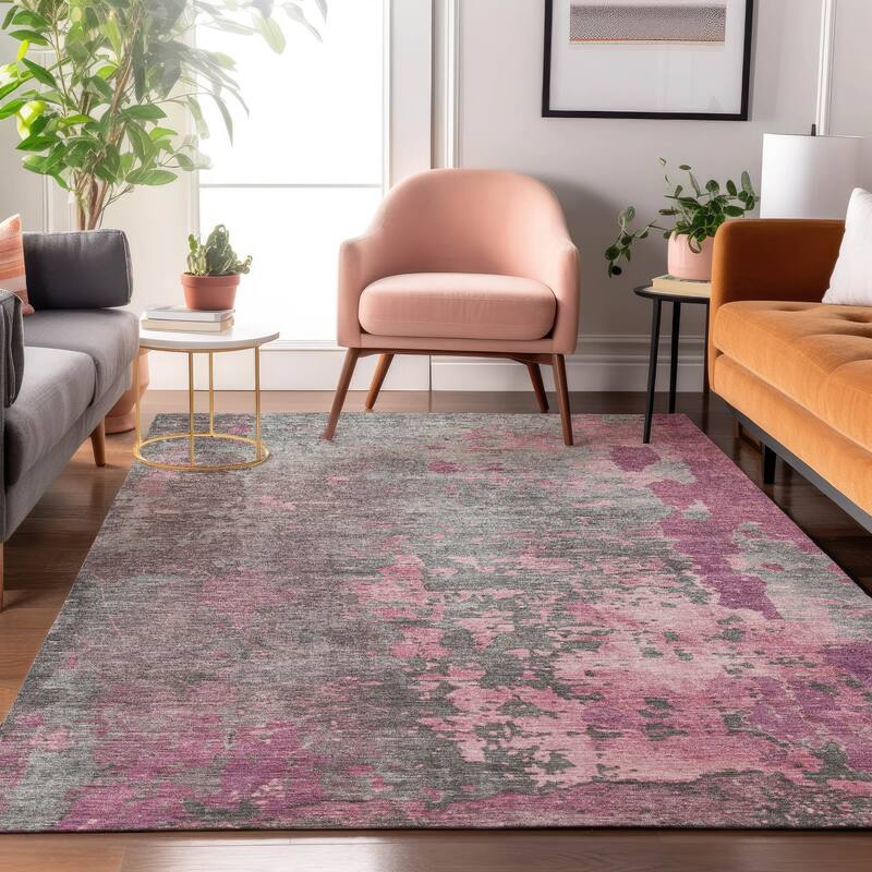 Premium Washable Super Soft Chic Abstract Mayfield Rug