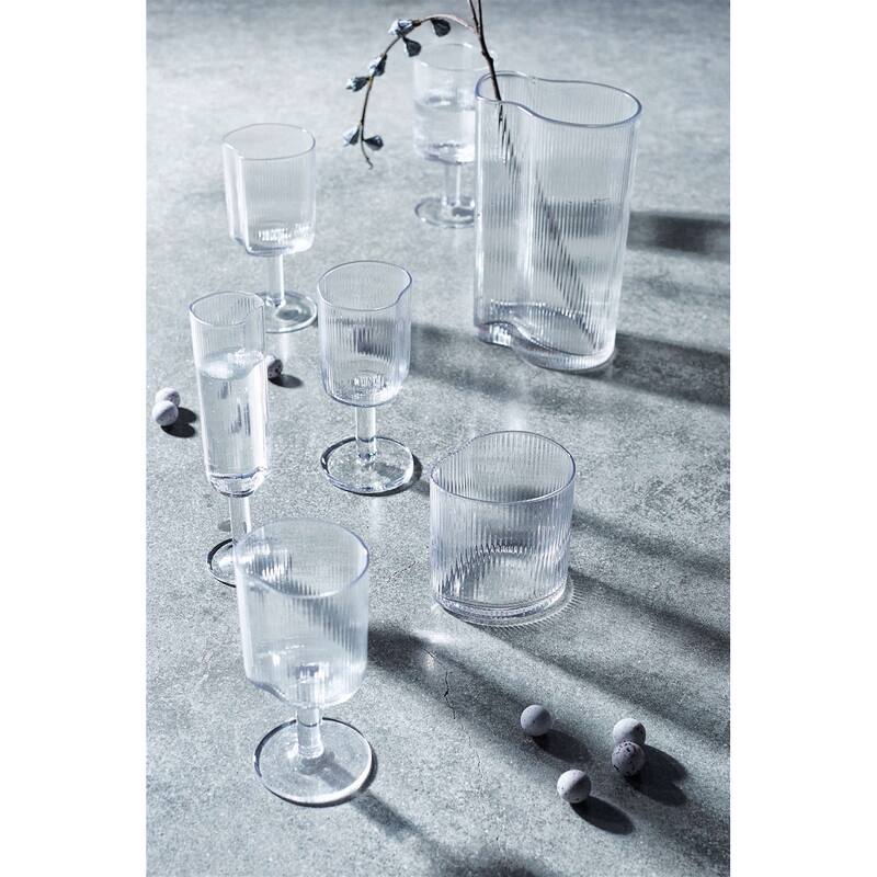 Red Wine Glass Ripe - Clear