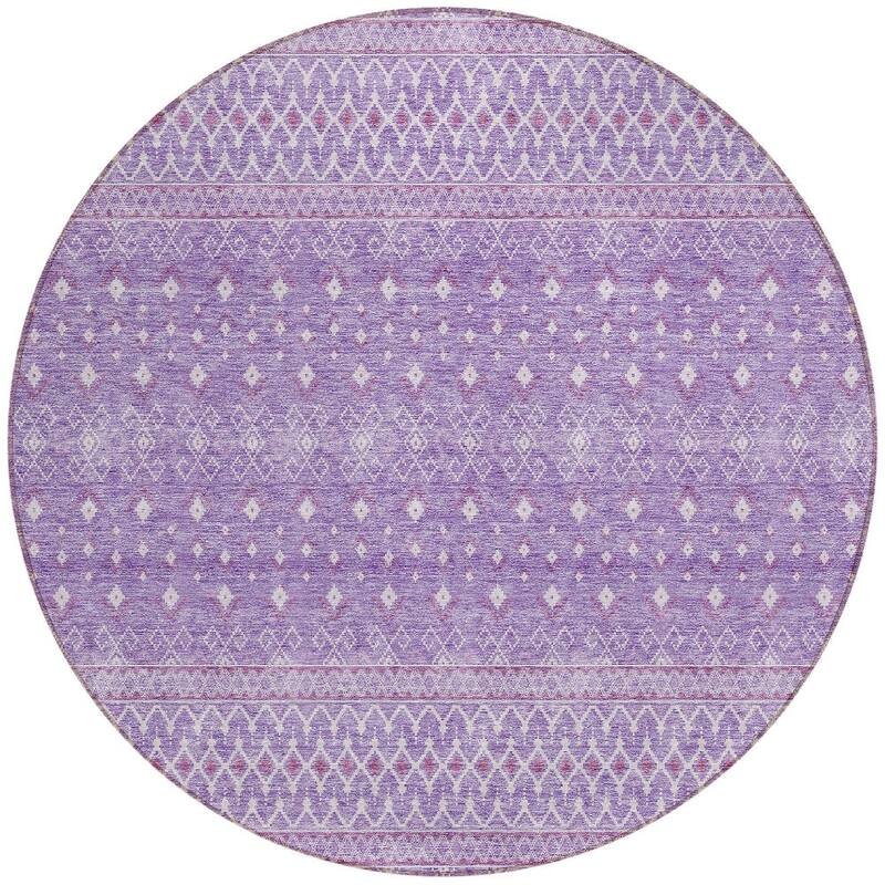 HomeRoots Tribal Transitional Rectangle Outdoor Rug