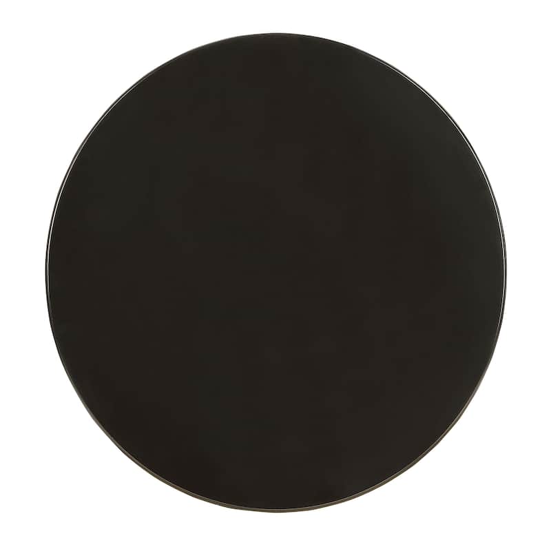 Salisa Round Wooden Side Table
