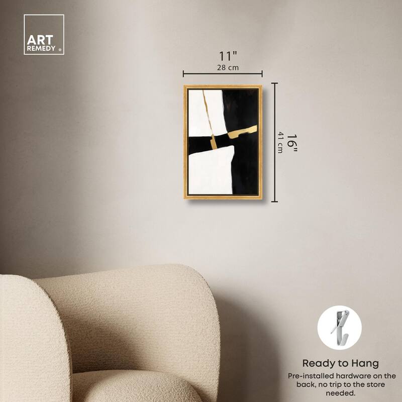 Dichotomy III Canvas by Art Remedy