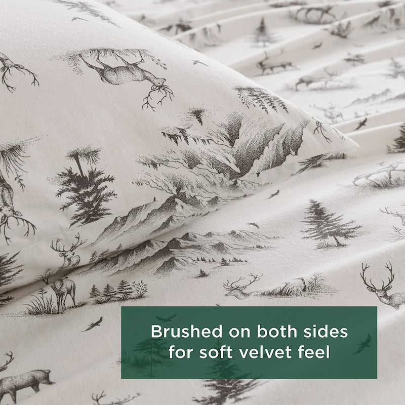 Woolrich Cotton Flannel Sheet Set