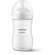 preview thumbnail 2 of 8, Natural Baby Bottle with Natural Response Nipple 3 Pack in Clear