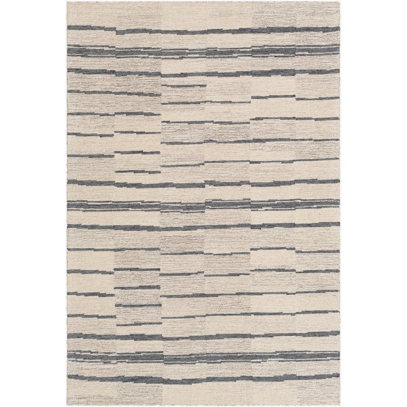 Livabliss Granada Scandinavian Stripe Area Rug