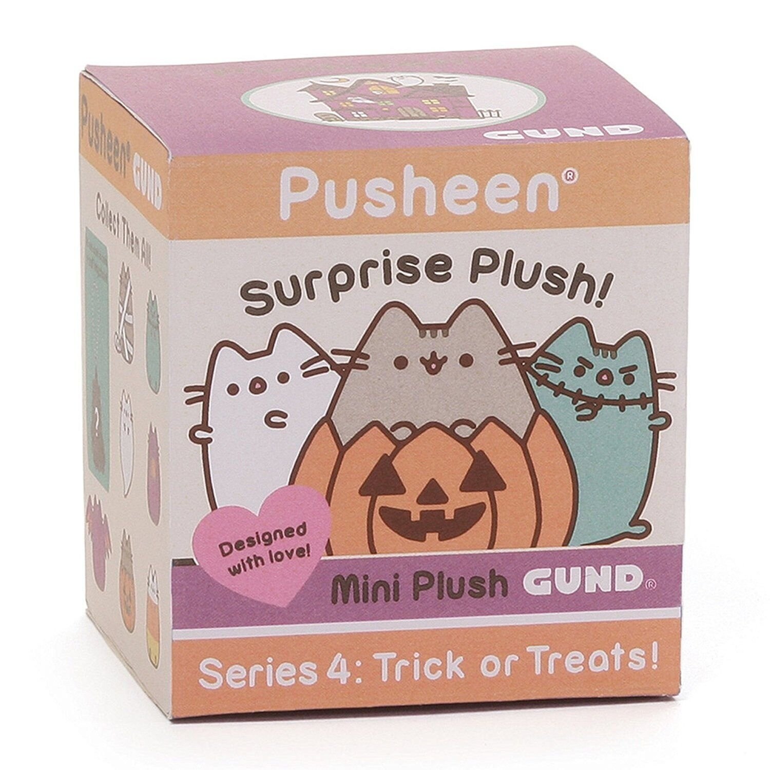pusheen pumpkin plush