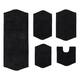 Home Weavers Waterford Collection 5 Piece Genuine Cotton Bath Rugs Set