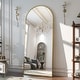 preview thumbnail 7 of 30, Metal Arch Full Length Mirror Floor Mirror Wall-Mounted 21x64 - Gold
