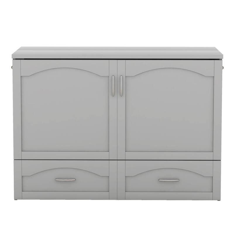 Space-Saving Industrial Murphy Bed Multi-Function Foldable Wall Bed