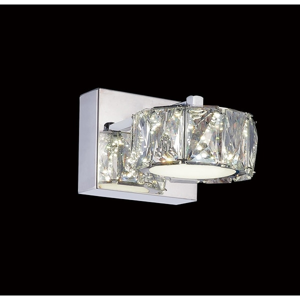 Silver Orchid Baxter LED Wall Sconce with Chrome Finish. Opens flyout.