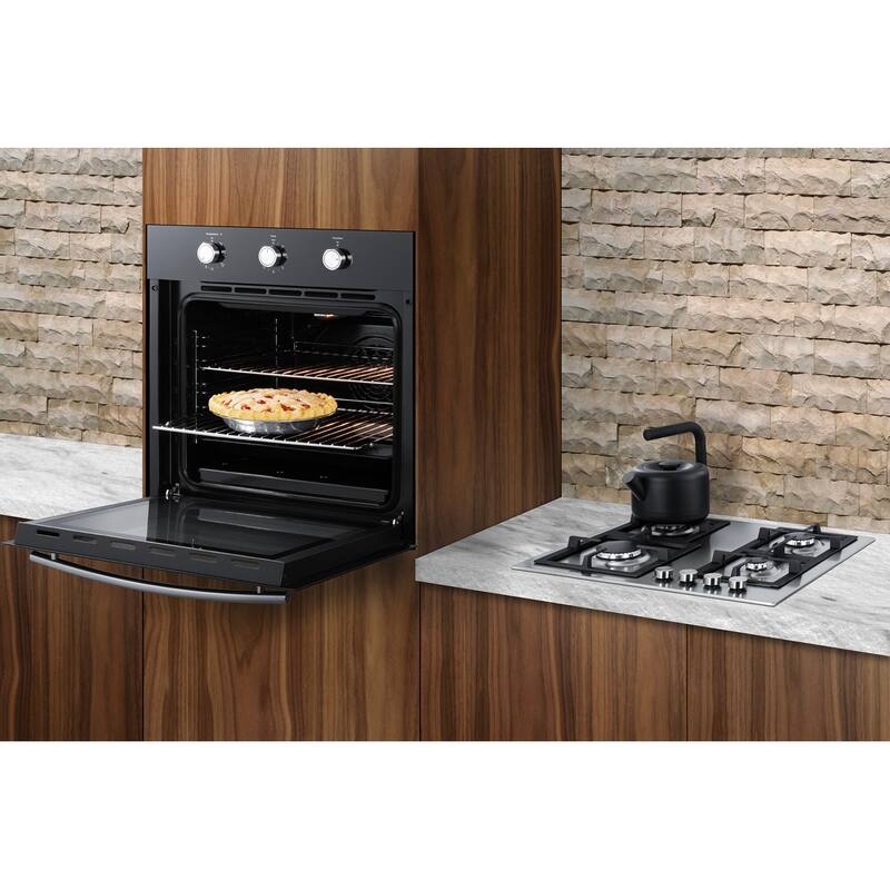 Summit SGW242LP 24" Wide 2.3 Cu. Ft. Single Oven with Lp Gas